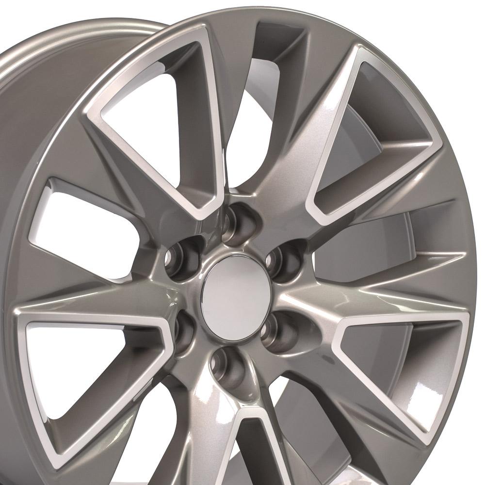 20" Replica CV26 fits Chevrolet Silverado LTZ 20x9 Machined-SR1 Performance