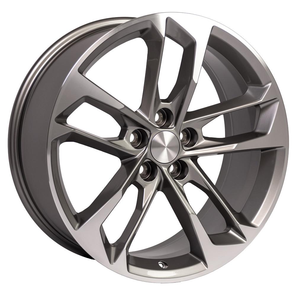 20" Replica CV29 fits Chevrolet Camaro 20x9.5 Gunmetal Mach'd-SR1 Performance