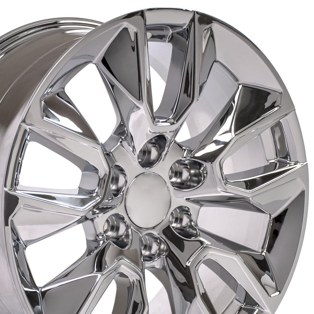 20" Replica CV32 fits Chevrolet Silverado 20x9 Chrome-SR1 Performance