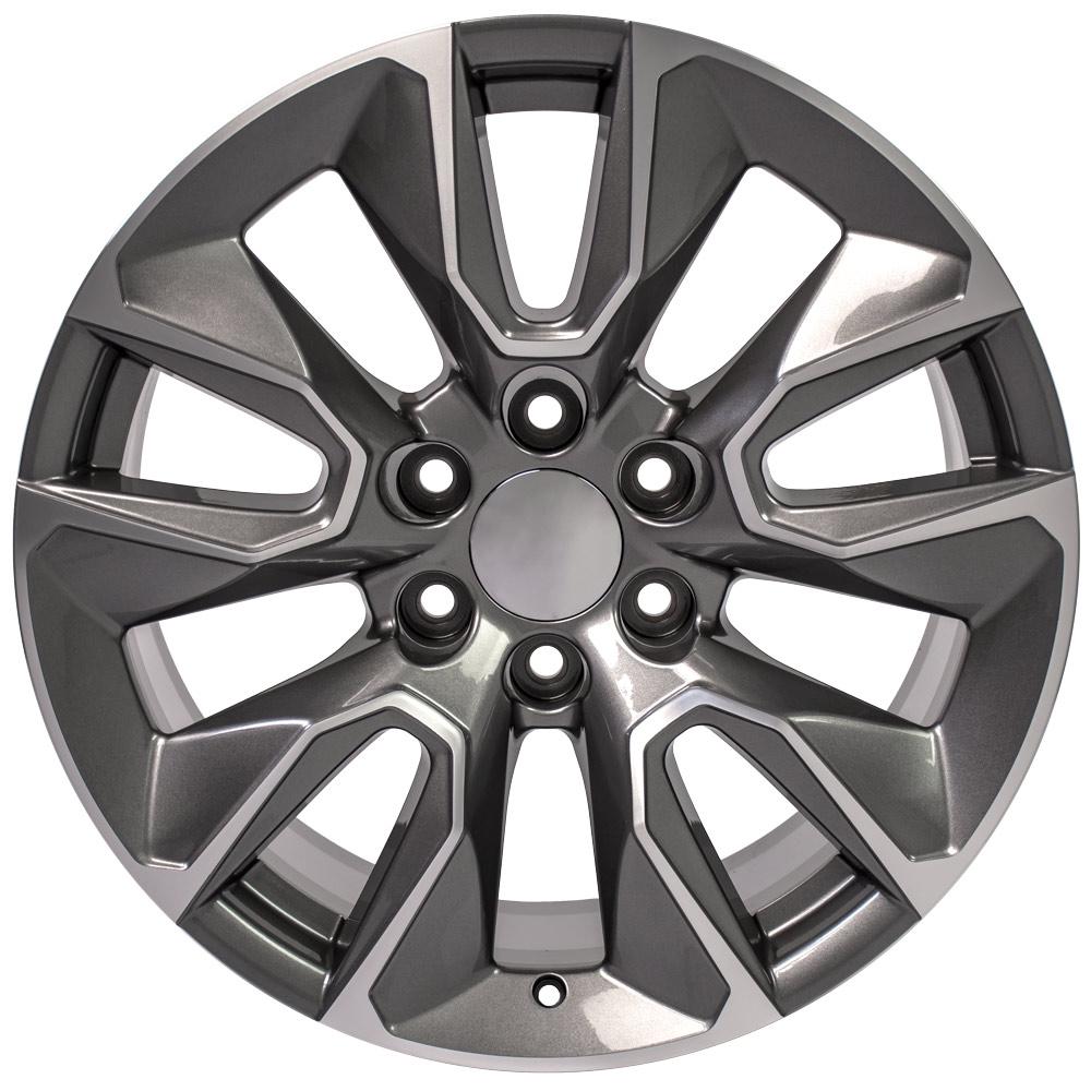 20" Replica CV32 fits Chevrolet Silverado 20x9 Machined-SR1 Performance