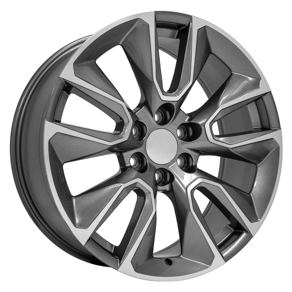 22" Replica CV32 fits Chevrolet Silverado 1500 22x9 Gunmetal-SR1 Performance