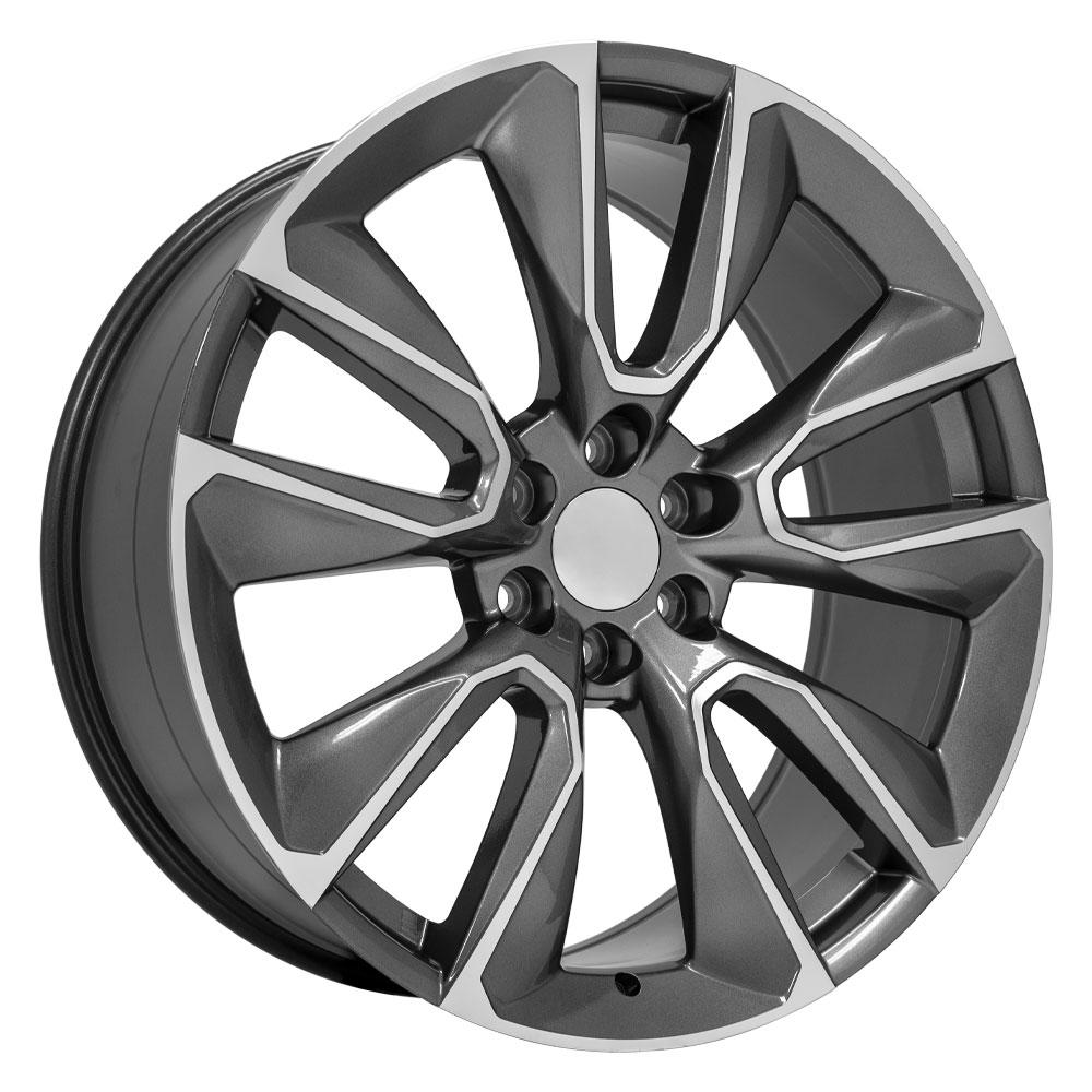 24" Replica CV32 fits Chevrolet Silverado 1500 24x10 Gunmetal-SR1 Performance