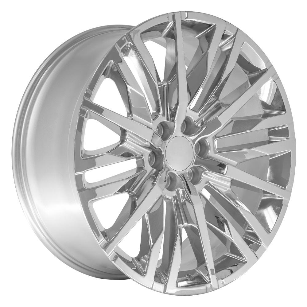 24" Replica CV33 fits GMC Sierra 1500 24x10 Chrome-SR1 Performance