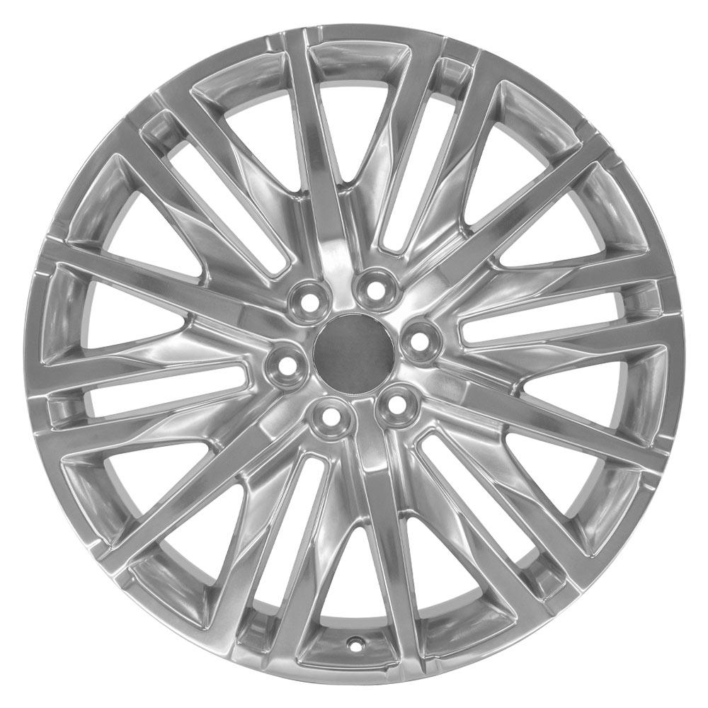 24" Replica CV33 fits GMC Sierra 1500 24x10 Polished-SR1 Performance