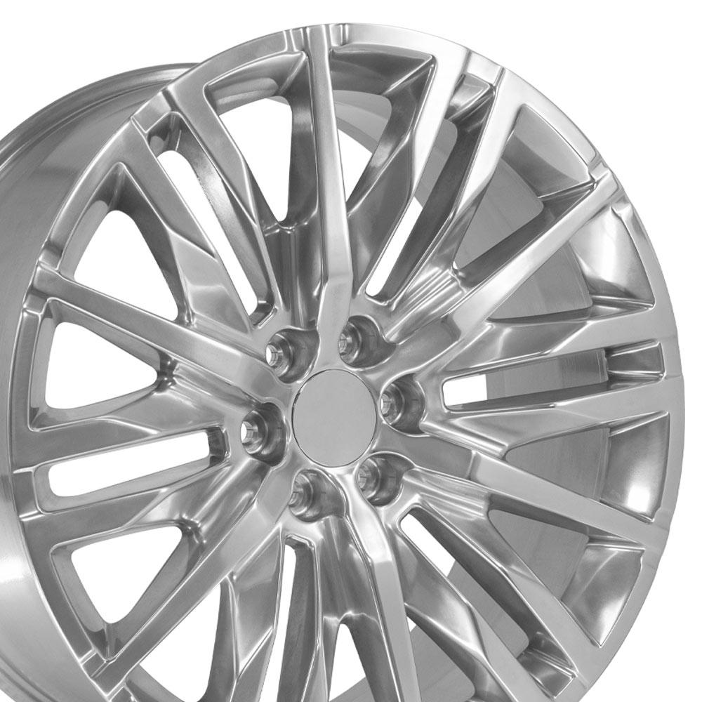 24" Replica CV33 fits GMC Sierra 1500 24x10 Polished-SR1 Performance