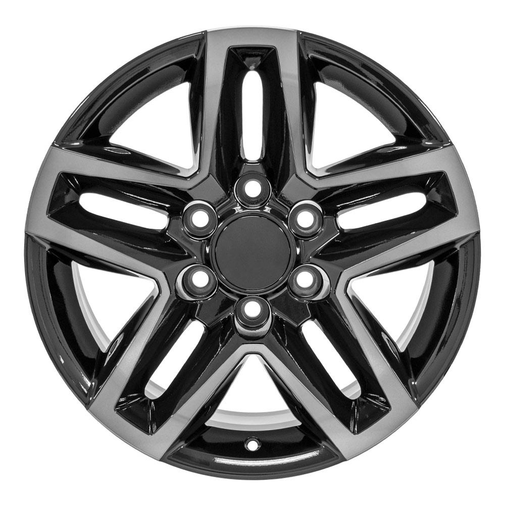 18" Replica CV34B fits Chevrolet Silverado 18x8.5 Machined Tinted-SR1 Performance