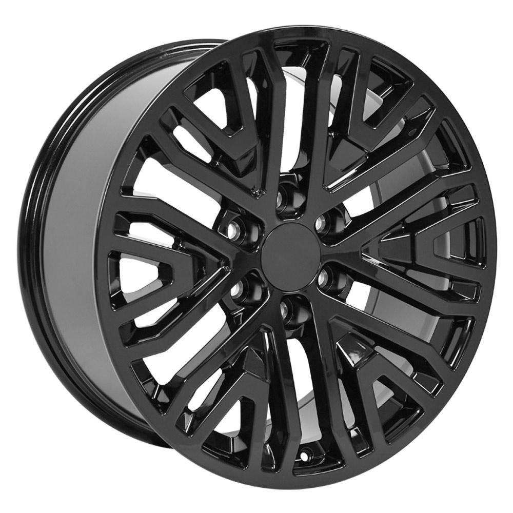 20" Replica CV37 fits GMC Sierra 1500 20x9 Gloss Black-SR1 Performance