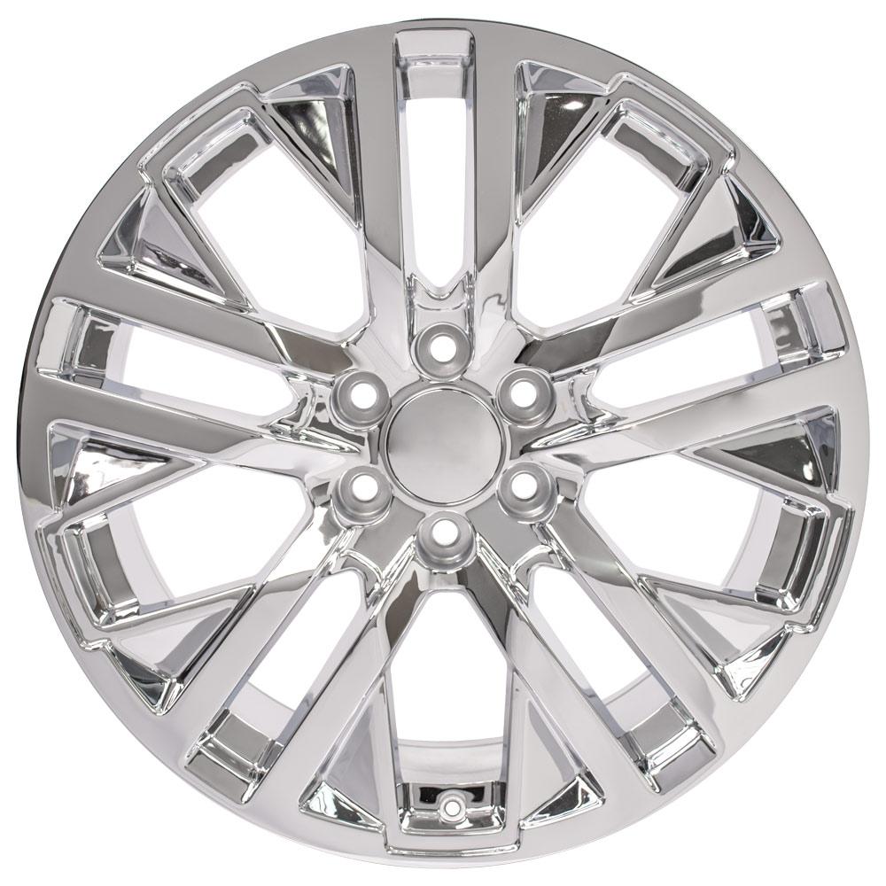 22" Replica CV38 fits GMC Sierra 22x9 Chrome-SR1 Performance