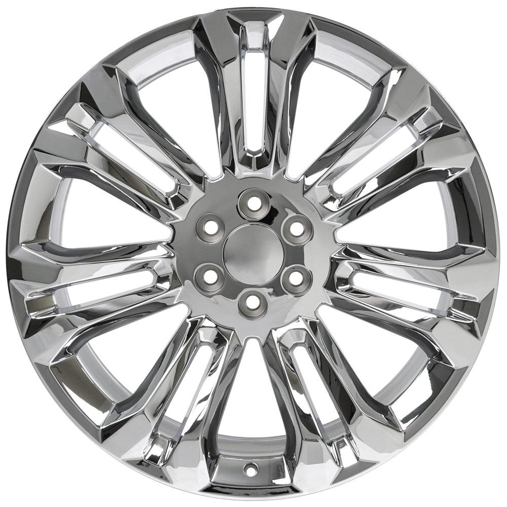 24" Replica CV43 fits Chevrolet Silverado 24x10 Chrome-SR1 Performance