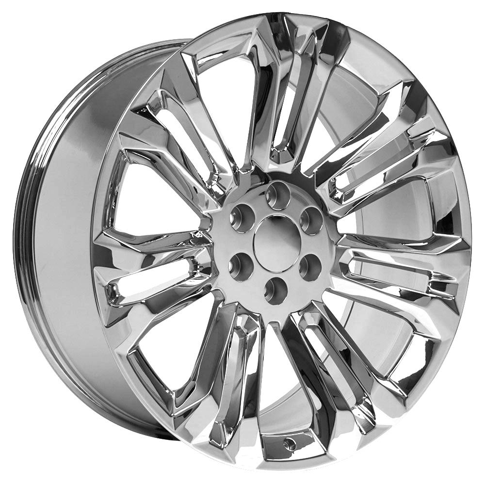 24" Replica CV43 fits Chevrolet Silverado 24x10 Chrome-SR1 Performance