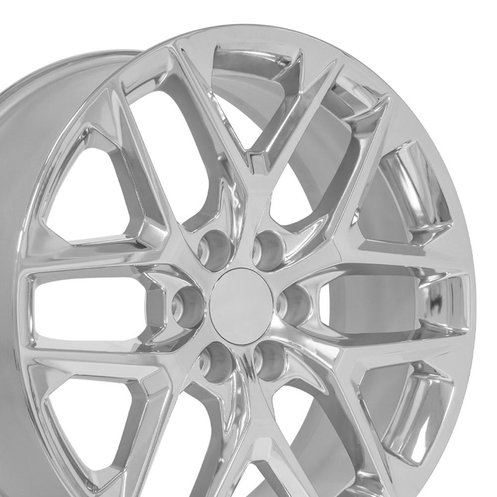22" Replica CV62 fits Chevrolet Silverado 22x9 Chrome-SR1 Performance