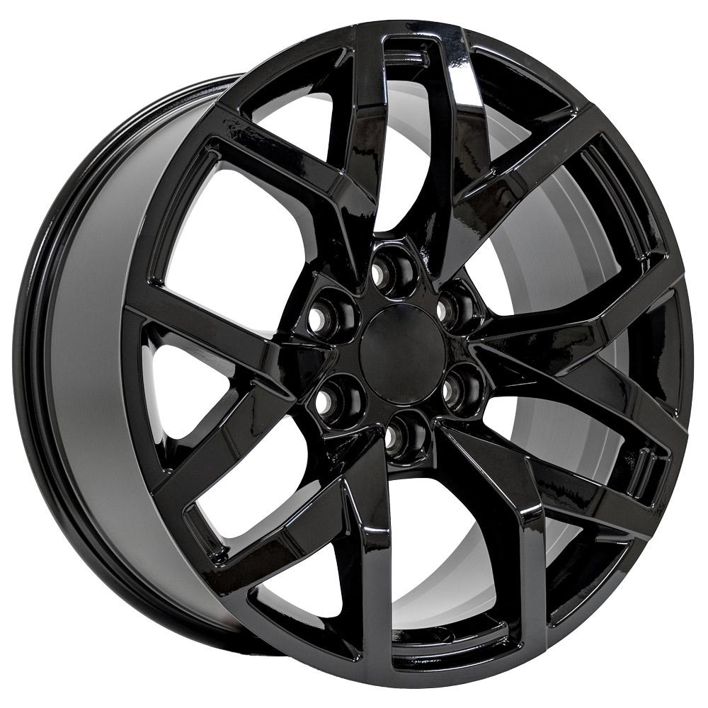 20" Replica CV66 fits Chevrolet Suburban 1500 20x9 Gloss Black-SR1 Performance