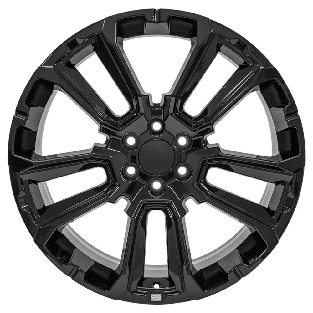 24" Replica CV68 fits Chevrolet Suburban 1500 24x10 Gloss Black-SR1 Performance