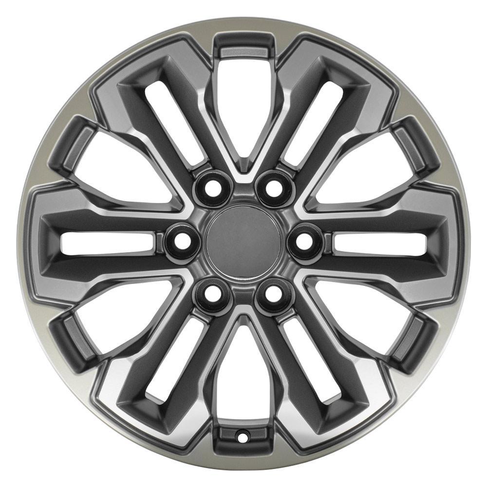18" Replica CV69 fits Chevrolet Silverado 18x8.5 Gunmetal-SR1 Performance