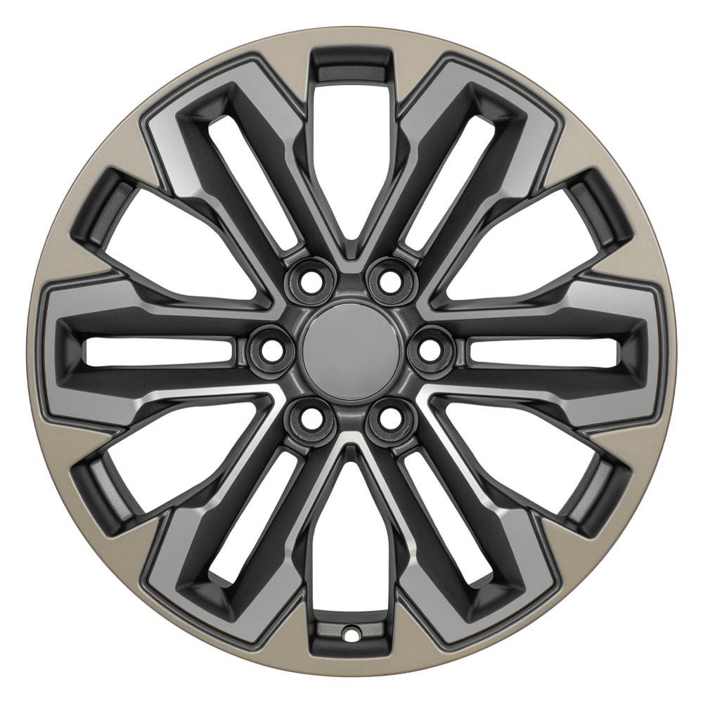20" Replica CV69 fits Chevrolet Silverado 20x9 Gunmetal-SR1 Performance