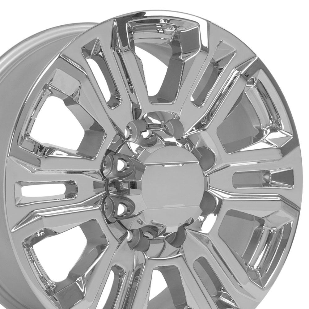 20" Replica CV70B fits GMC Sierra 2500 3500 HD Denali 20x8.5 Chrome-SR1 Performance