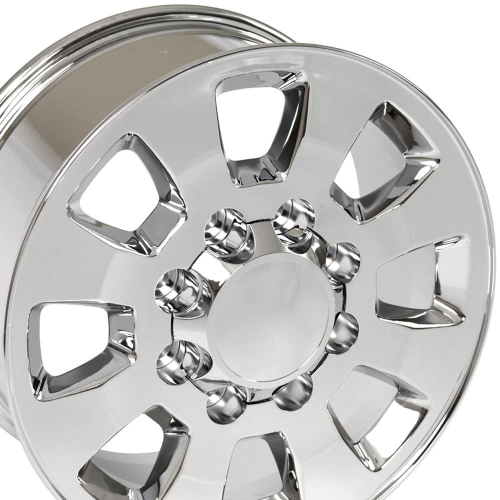 18" Replica CV75A fits GMC Sierra 18x8 Chrome-SR1 Performance