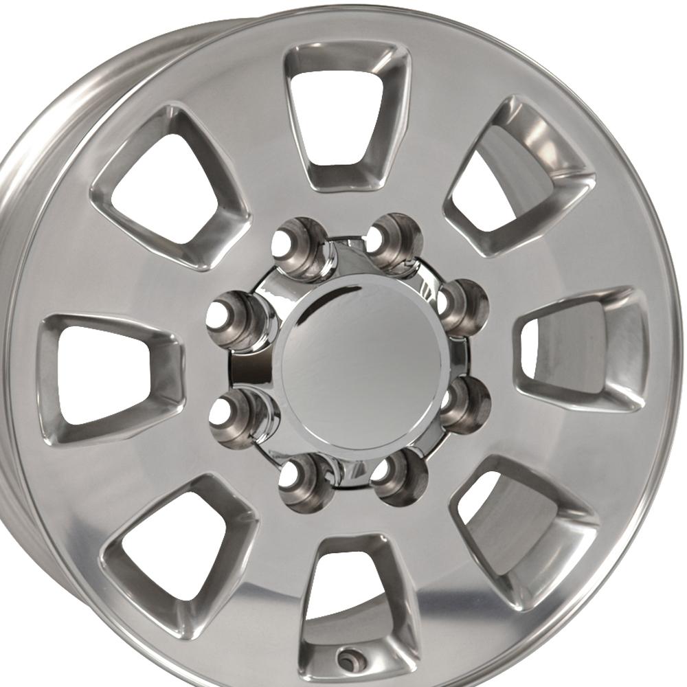 18" Replica CV75A fits GMC Sierra 18x8 Polished-SR1 Performance