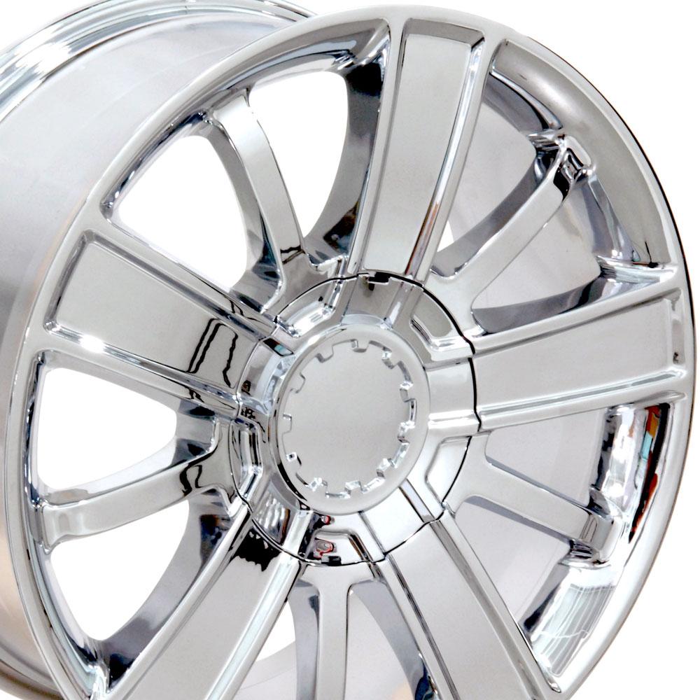 20" Replica CV77 fits Chevrolet 20x9 Chrome-SR1 Performance