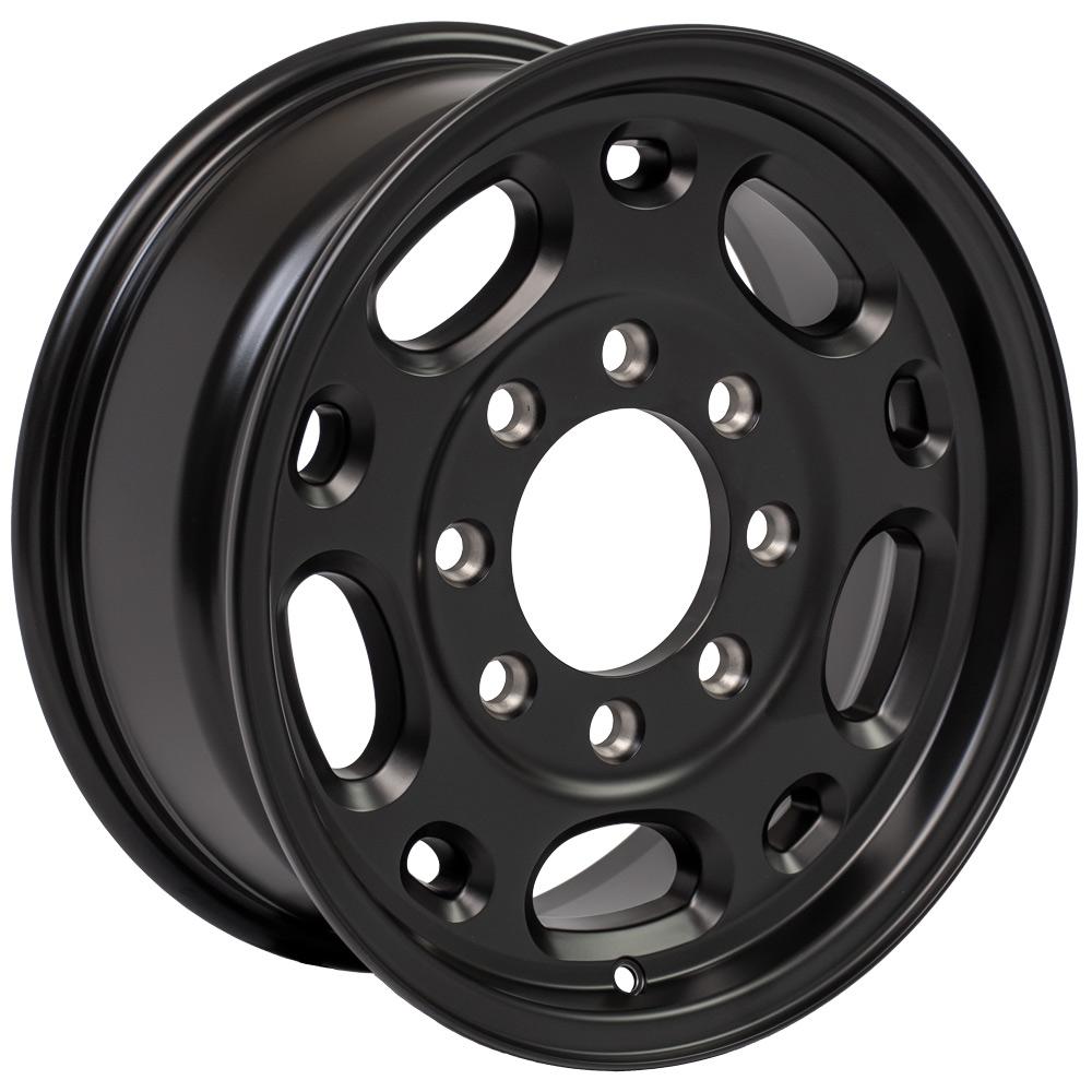 16" Replica CV82 fits Chevrolet 8 Lug Suburban 16x6.5 Black-SR1 Performance