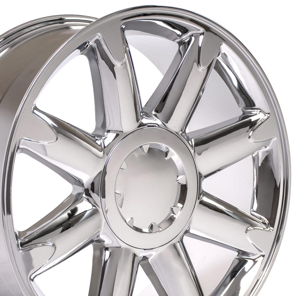 20" Replica CV85 fits GMC Sierra 20x8.5 Chrome-SR1 Performance