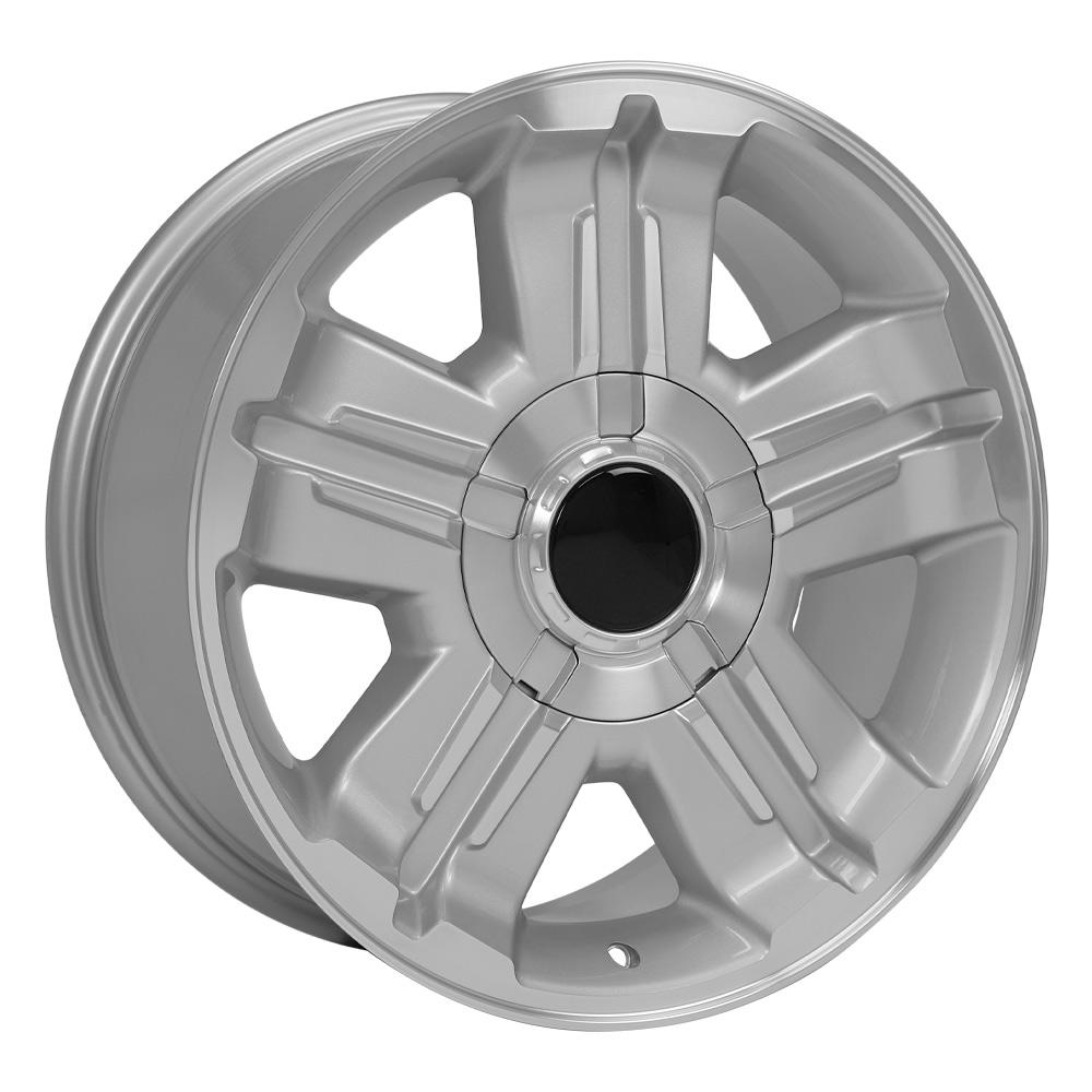 18" Replica CV88 fits Chevrolet 18x8 Silver-SR1 Performance