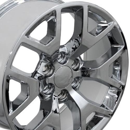 22" Replica CV92 fits GMC Sierra 22x9 Chrome-SR1 Performance