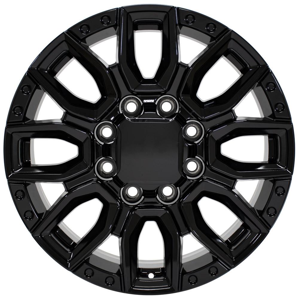 20" Replica CV97A fits GMC Sierra 2500/3500 20x8.5 Gloss Black-SR1 Performance