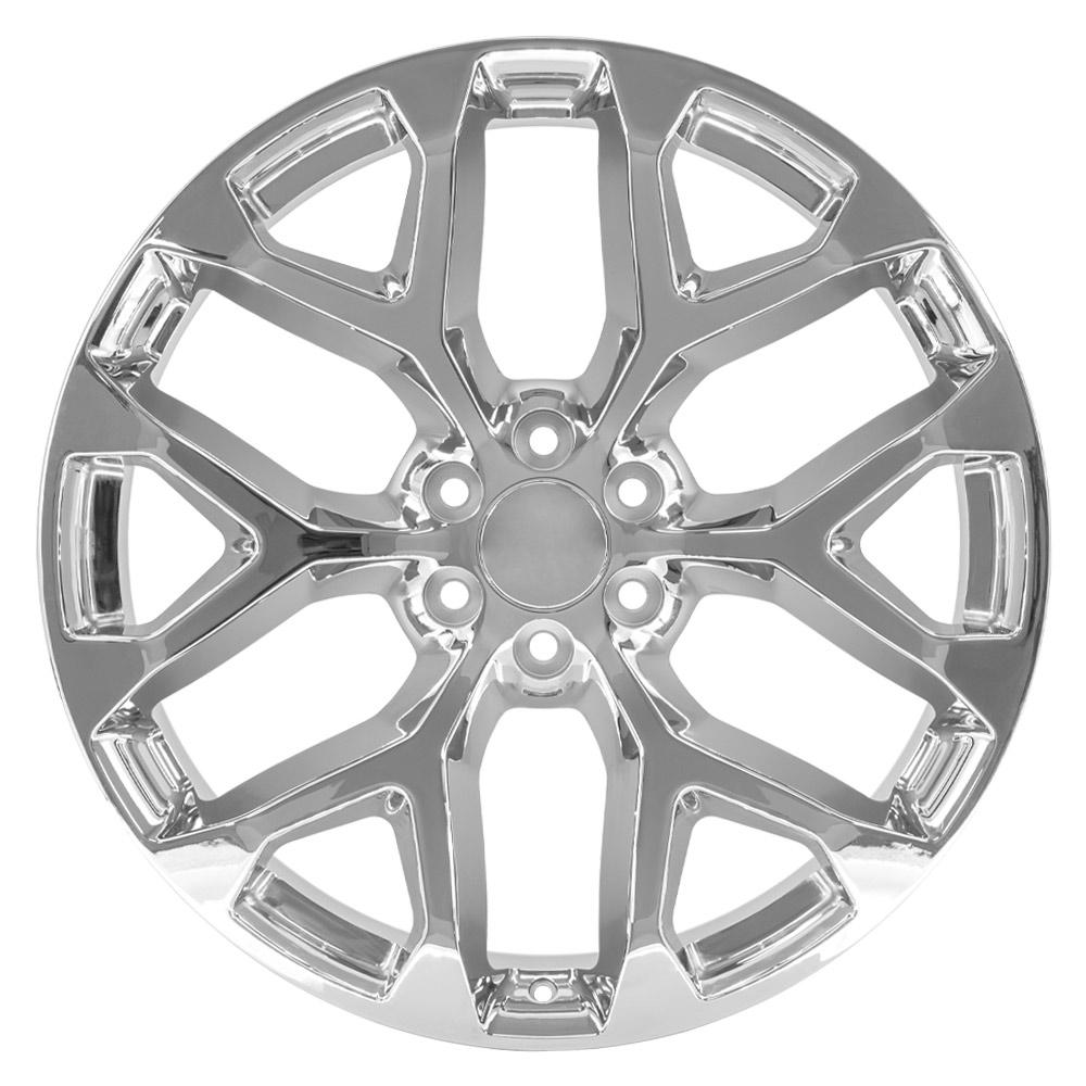 24" Replica CV98B fits Chevy Silverado 24x10 Chrome-SR1 Performance