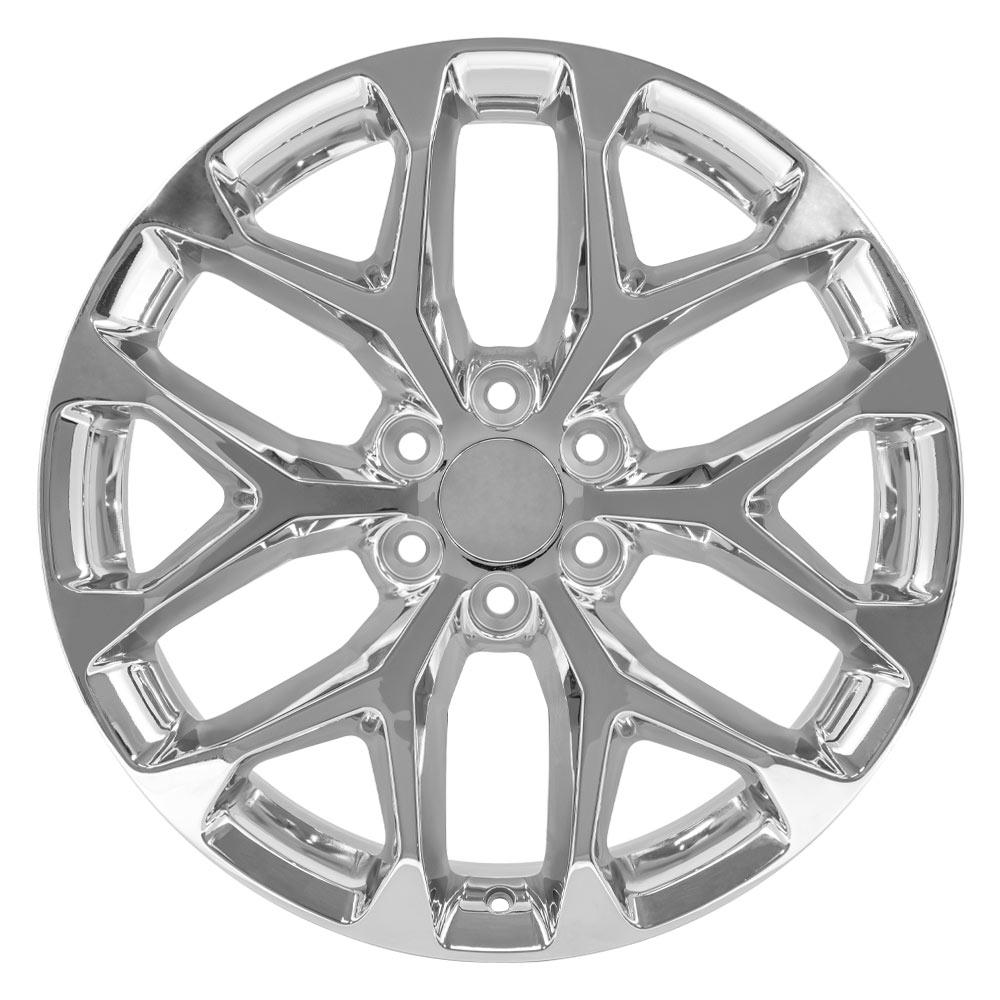 22" Replica CV98C fits Chevrolet Silverado 1500 22x9 Chrome-SR1 Performance