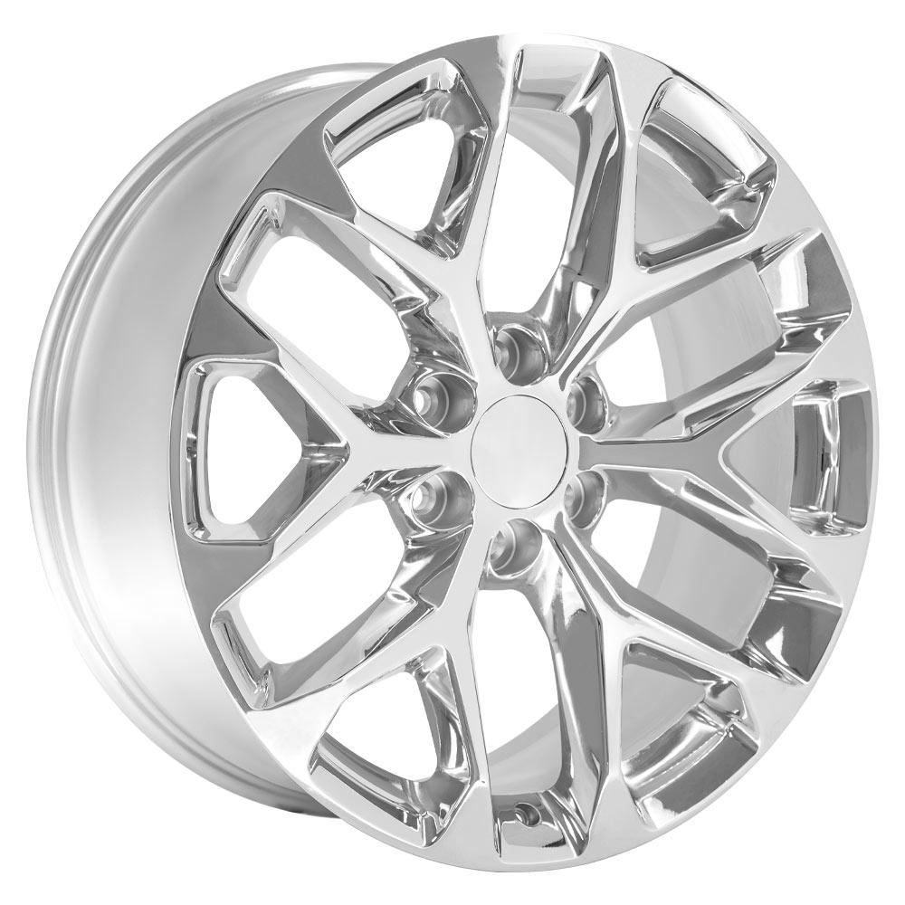 22" Replica CV98C fits Chevrolet Silverado 1500 22x9 Chrome-SR1 Performance