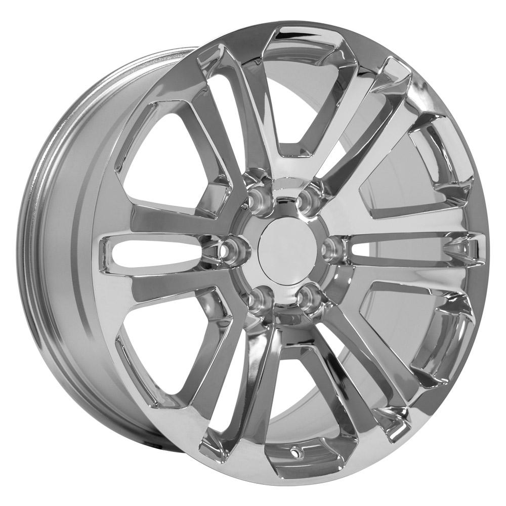 20" Replica CV99 fits GMC Sierra 20x9 Chrome-SR1 Performance