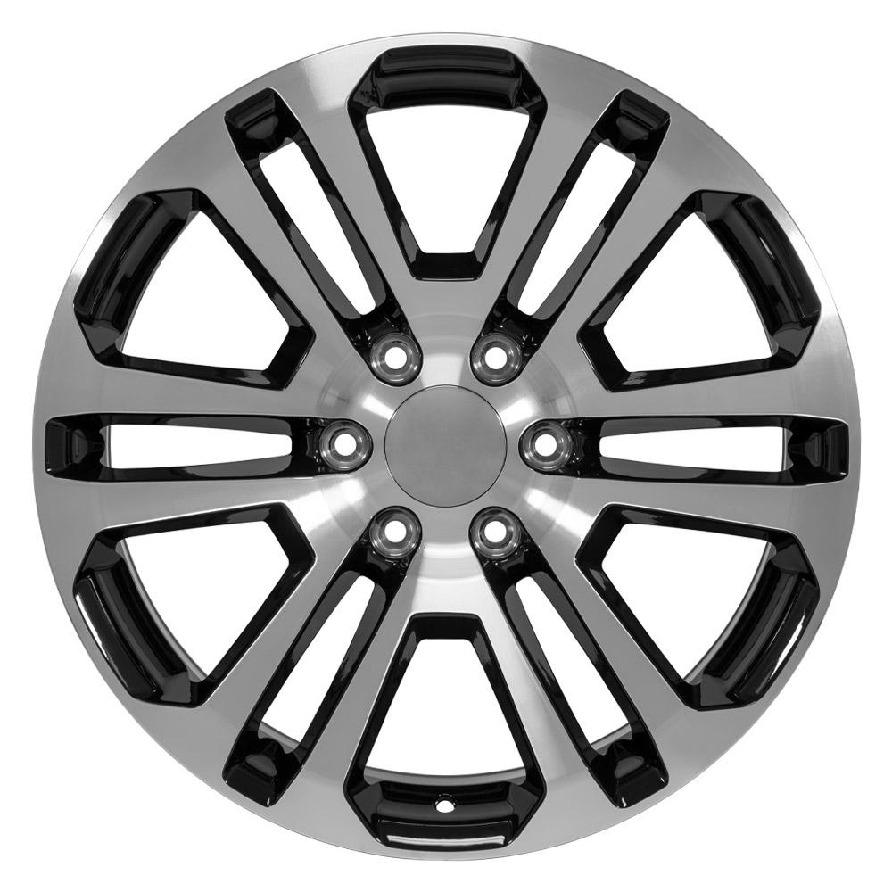 20" Replica CV99 fits GMC Sierra 20x9 Machined-SR1 Performance