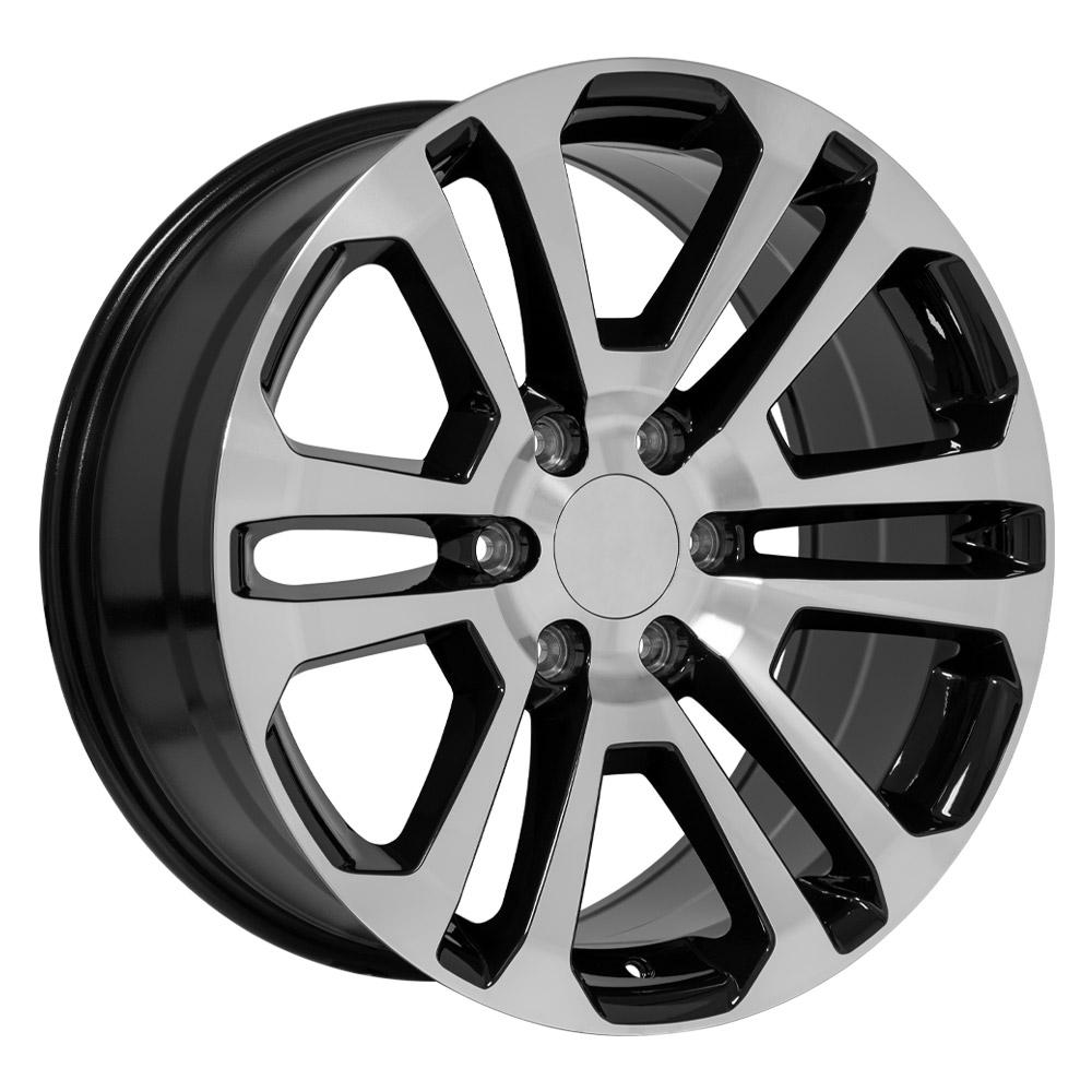 20" Replica CV99 fits GMC Sierra 20x9 Machined-SR1 Performance
