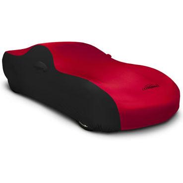 Custom Car Cover Satin Stretch 2-Tone