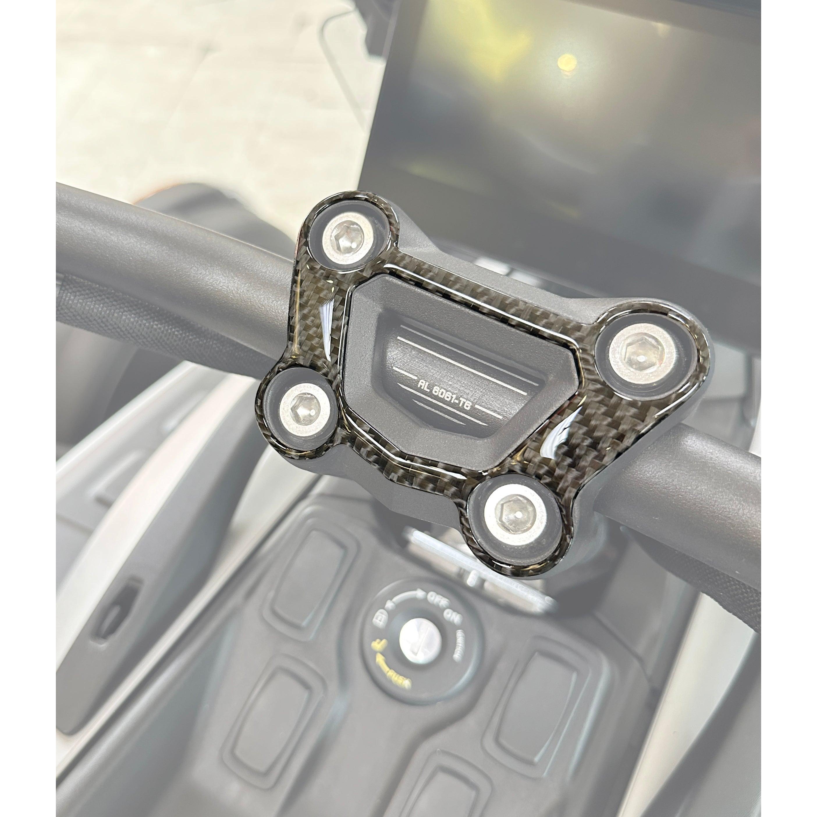 Handlebar Top Clamp Accent Trim Fits 2025-2026 Can Am Canyon