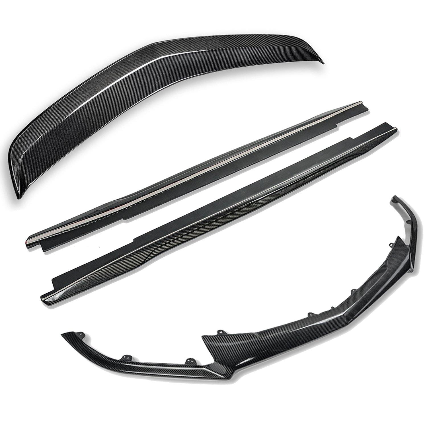 2016-19 Cadillac CTS-V Carbon Fiber Aerodynamic Full Body Kit - Extreme Online Store