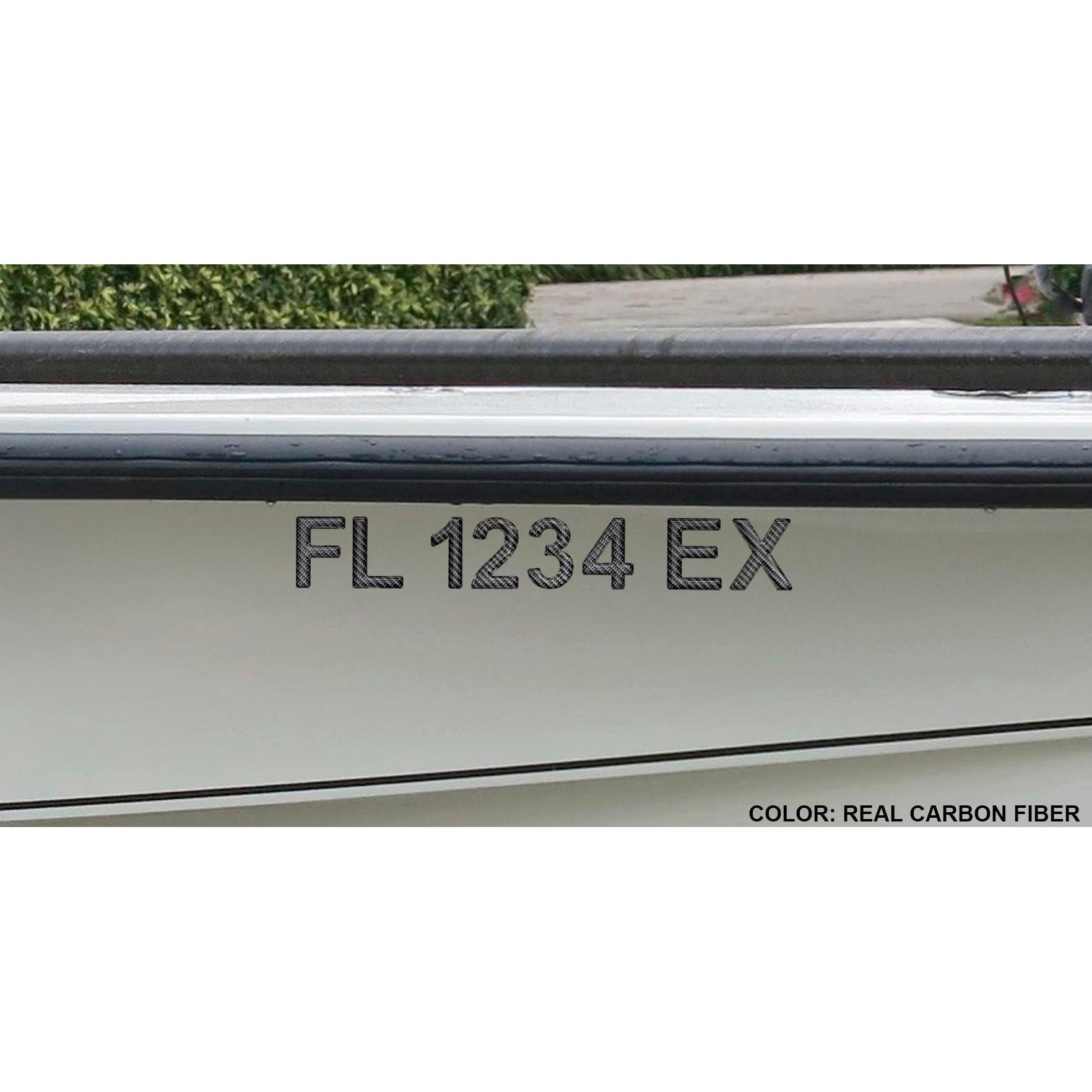 Boat/Jet Ski Registration Numbers and Lettering