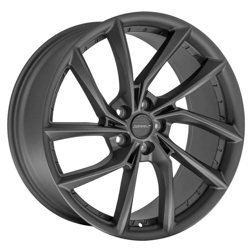 DEFIANT DF06 20x9 5x4.5" +35et in Dark Satin Charcoal-SR1 Performance