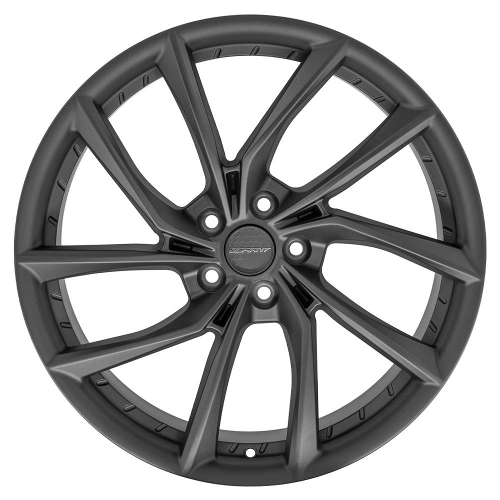 DEFIANT DF06 20x10 5x120mm +35et in Dark Satin Charcoal-SR1 Performance