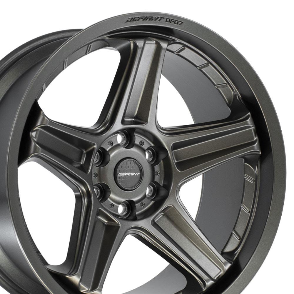 DEFIANT DF07 22x10 6x5.5" -12et in Bronze-SR1 Performance