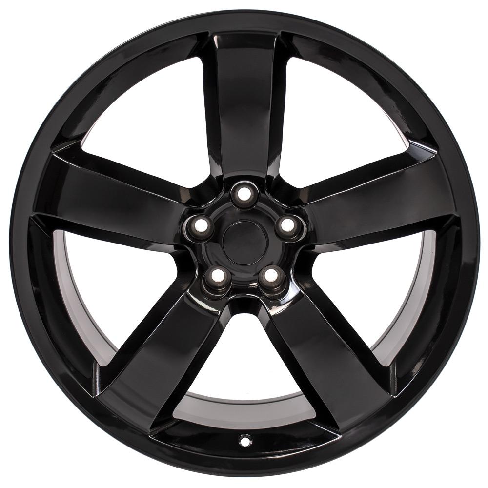 20" Replica DG04 fits Dodge Charger SRT 20x9 Black-SR1 Performance