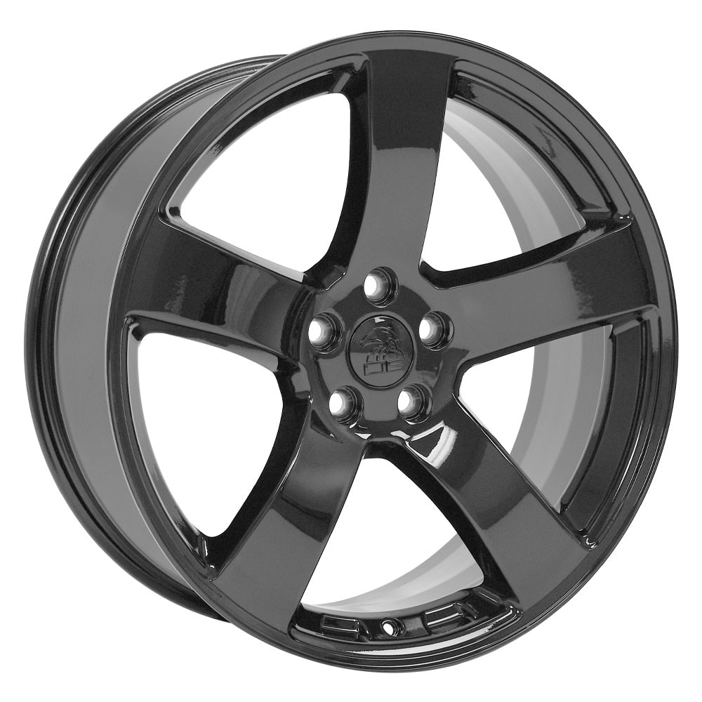 20" Replica DG12 fits Dodge Charger SRT 20x8 Black-SR1 Performance