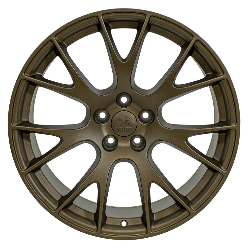 20" Replica DG15 fits Dodge Hellcat 20x10 Bronze-SR1 Performance