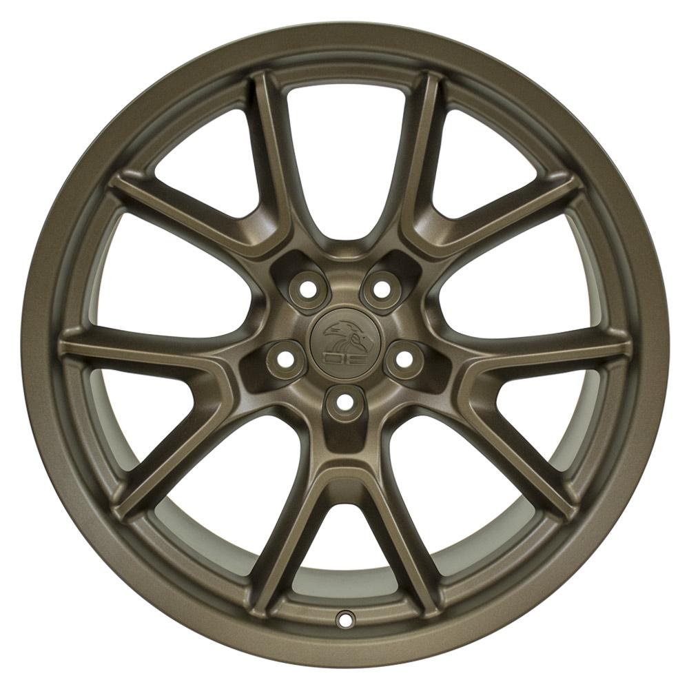 20" Replica DG21 fits Dodge Challenger 20x10 Bronze-SR1 Performance