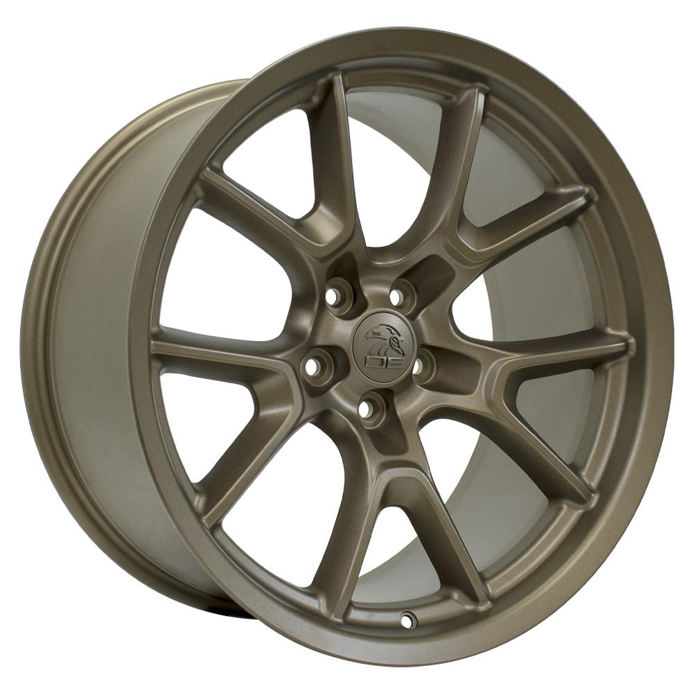 20" Replica DG21 fits Dodge Challenger 20x10 Bronze-SR1 Performance