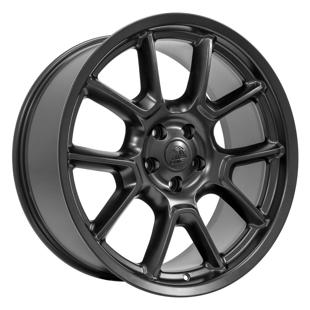 22" Replica DG21 fits Jeep Grand Cherokee 22x9.5 Satin Black-SR1 Performance