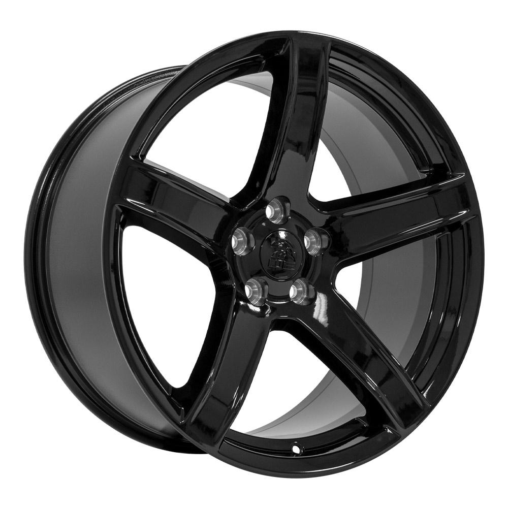 20" Replica DG22 fits Dodge Challenger 20x9.5 Gloss Black-SR1 Performance