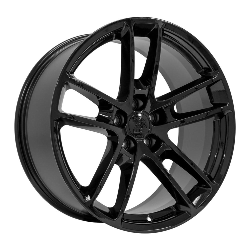 20" Replica DG23 fits Dodge Challenger 20x9 Gloss Black-SR1 Performance