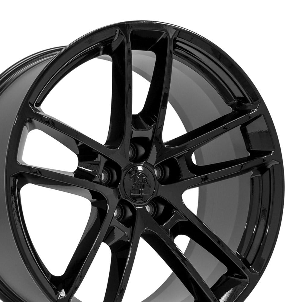 20" Replica DG23 fits Dodge Challenger 20x9 Gloss Black-SR1 Performance